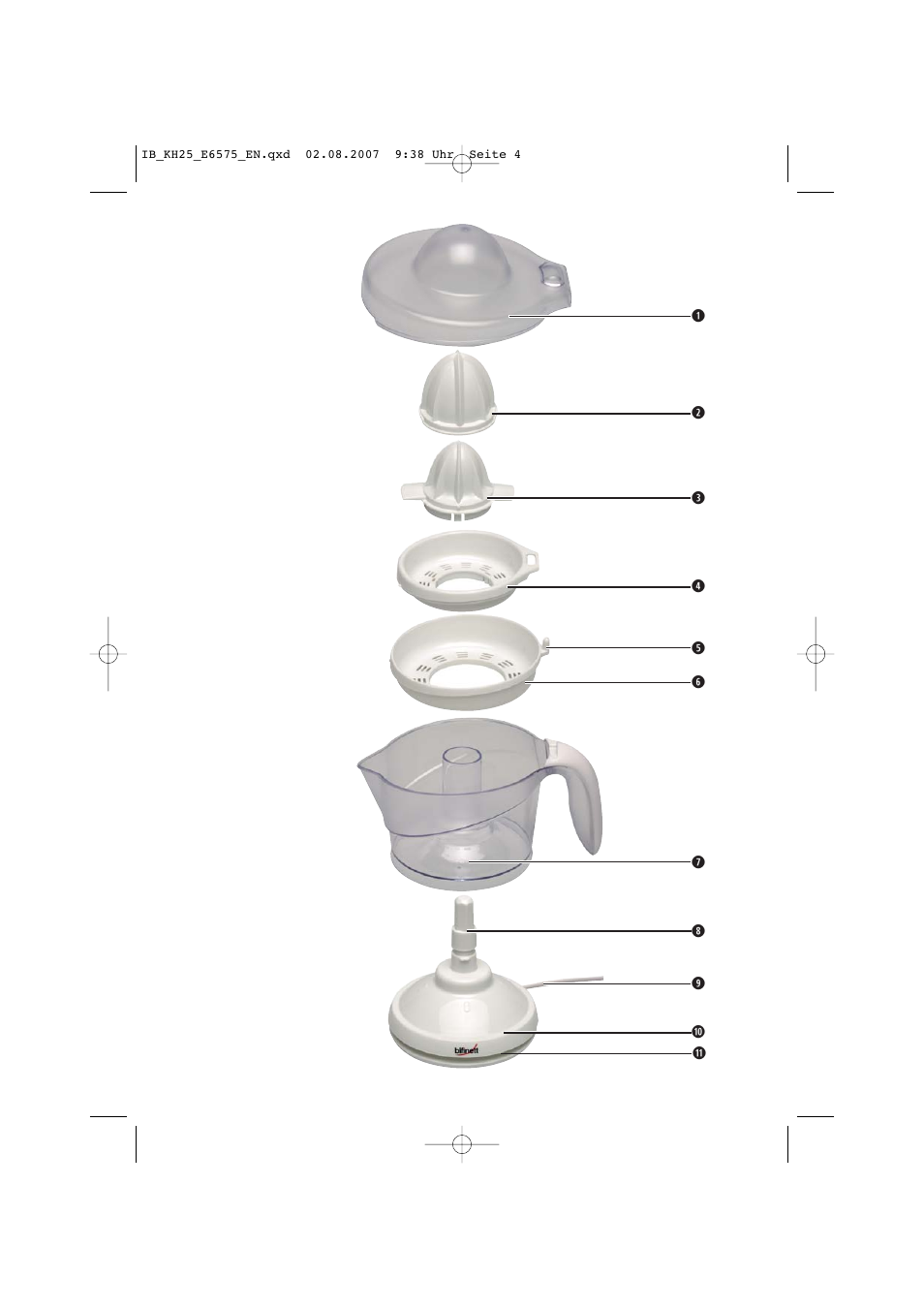 Kompernass D-44867 User Manual | Page 4 / 9