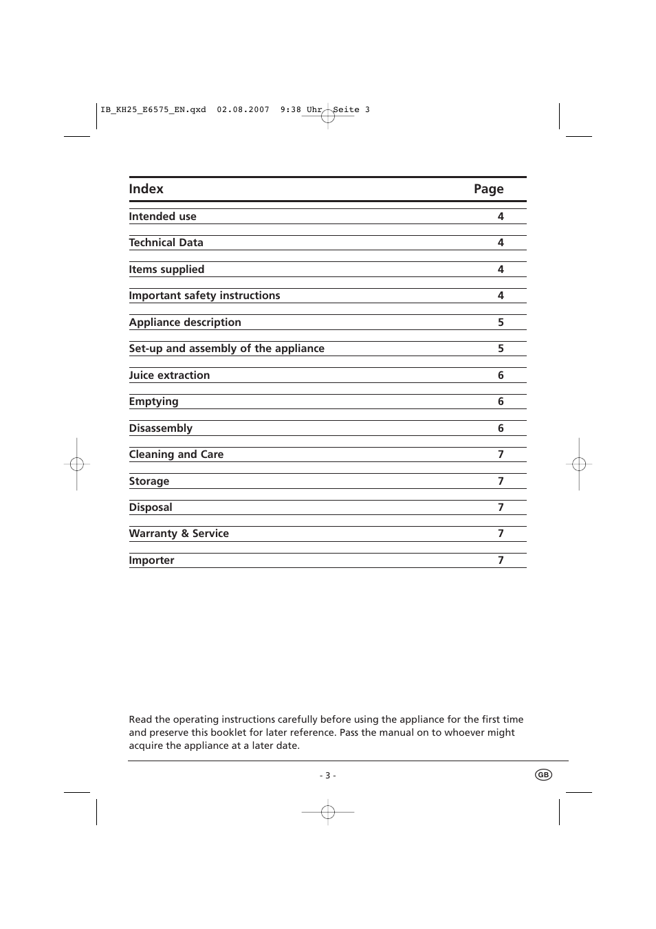 Kompernass D-44867 User Manual | Page 5 / 9