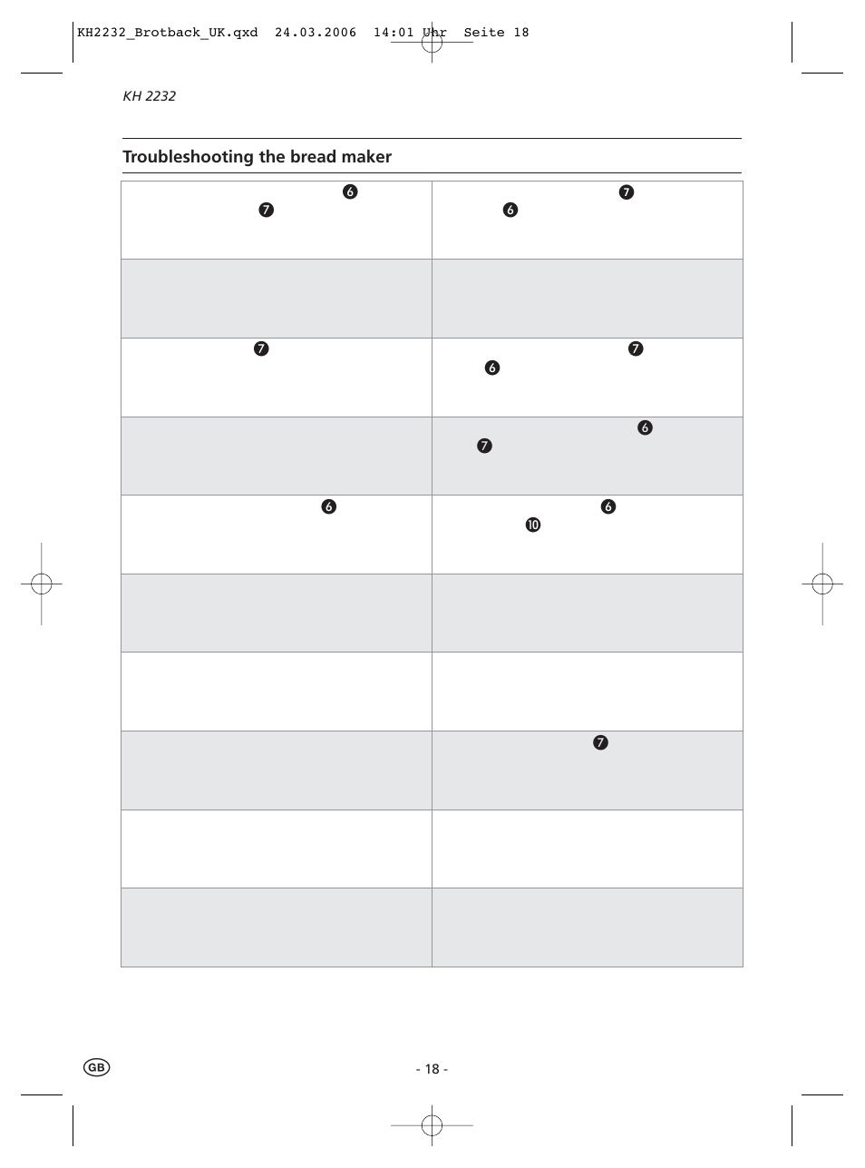 Kompernass KH 2232 User Manual | Page 20 / 20