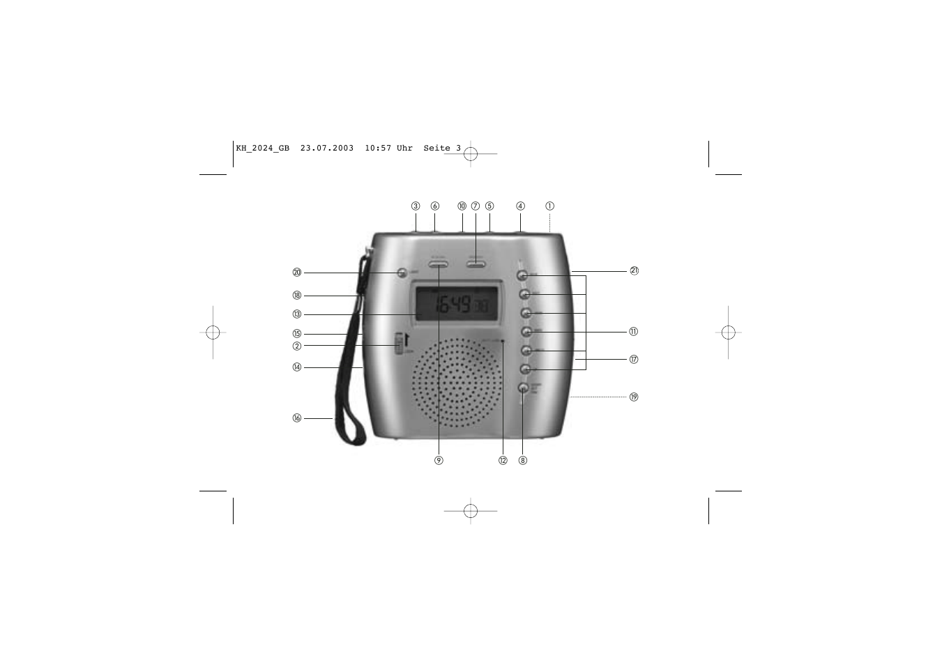 Kompernass KH 2024 User Manual | Page 3 / 18