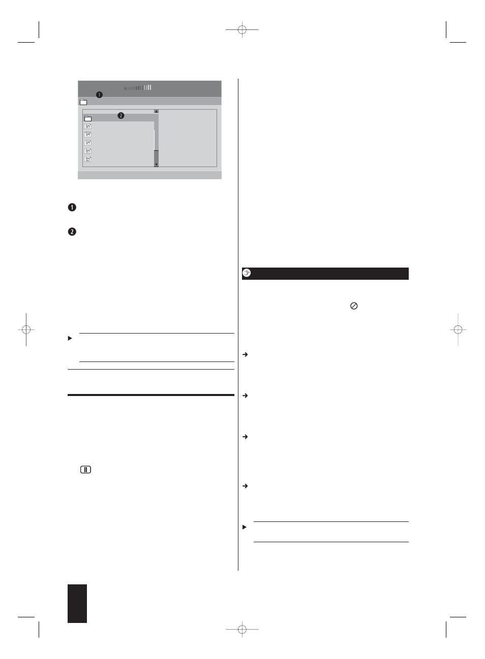 General functions during playback | Kompernass KH 6507 User Manual | Page 24 / 40