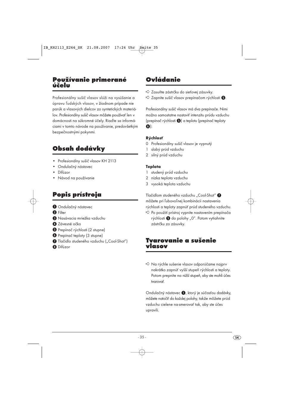Kompernass KH 1149 User Manual | Page 35 / 50