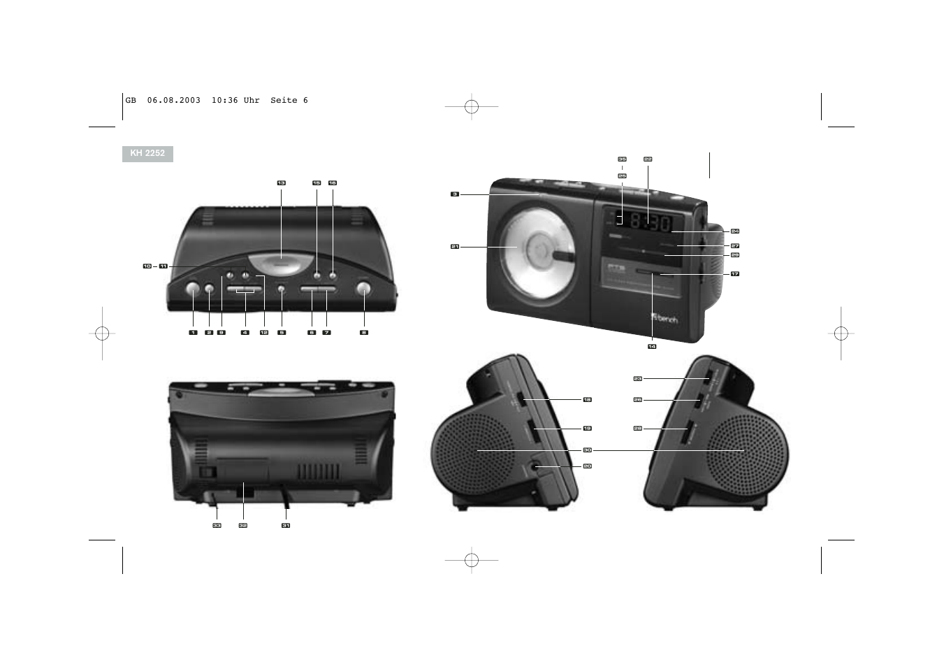 Kompernass KH 380 User Manual | Page 6 / 16
