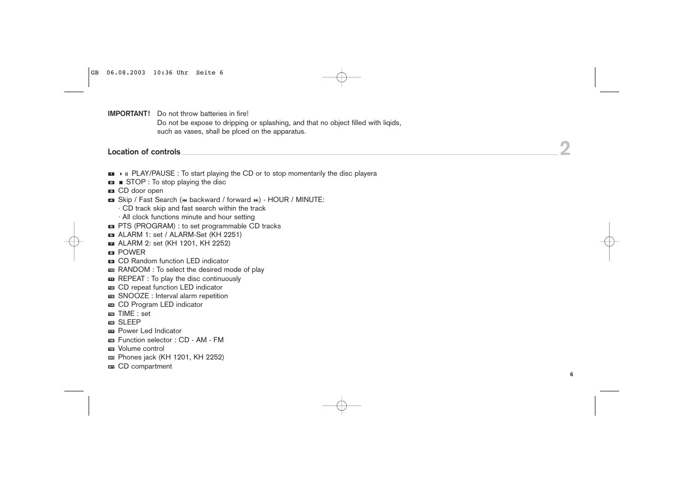 Kompernass KH 380 User Manual | Page 8 / 16