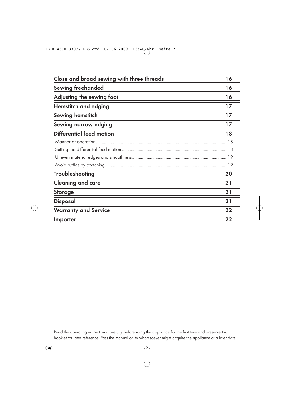 Kompernass KH 4300 User Manual | Page 4 / 24