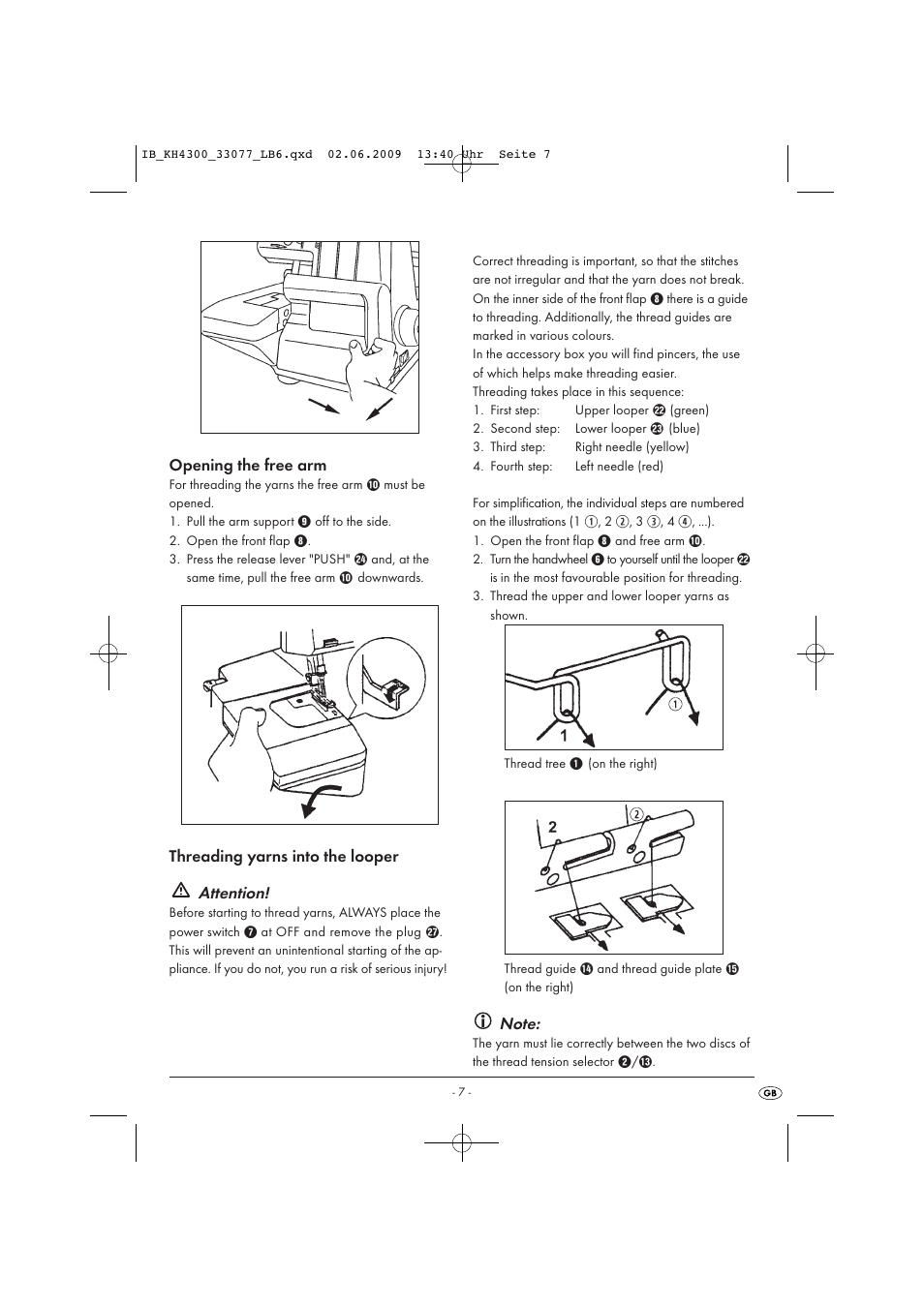 Kompernass KH 4300 User Manual | Page 9 / 24