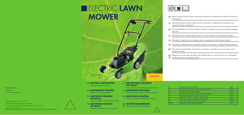 Kompernass FSM R1 User Manual | 90 pages