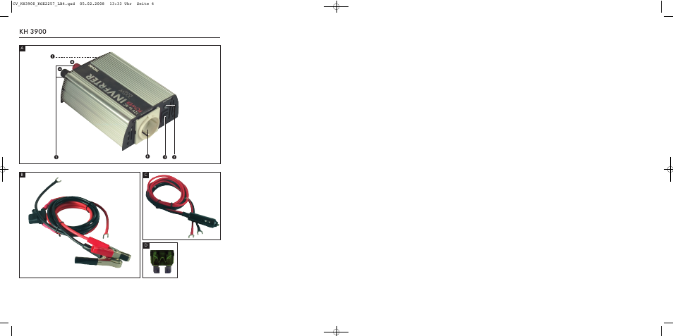 Kh 3900 | Kompernass KH 3900 User Manual | Page 2 / 62