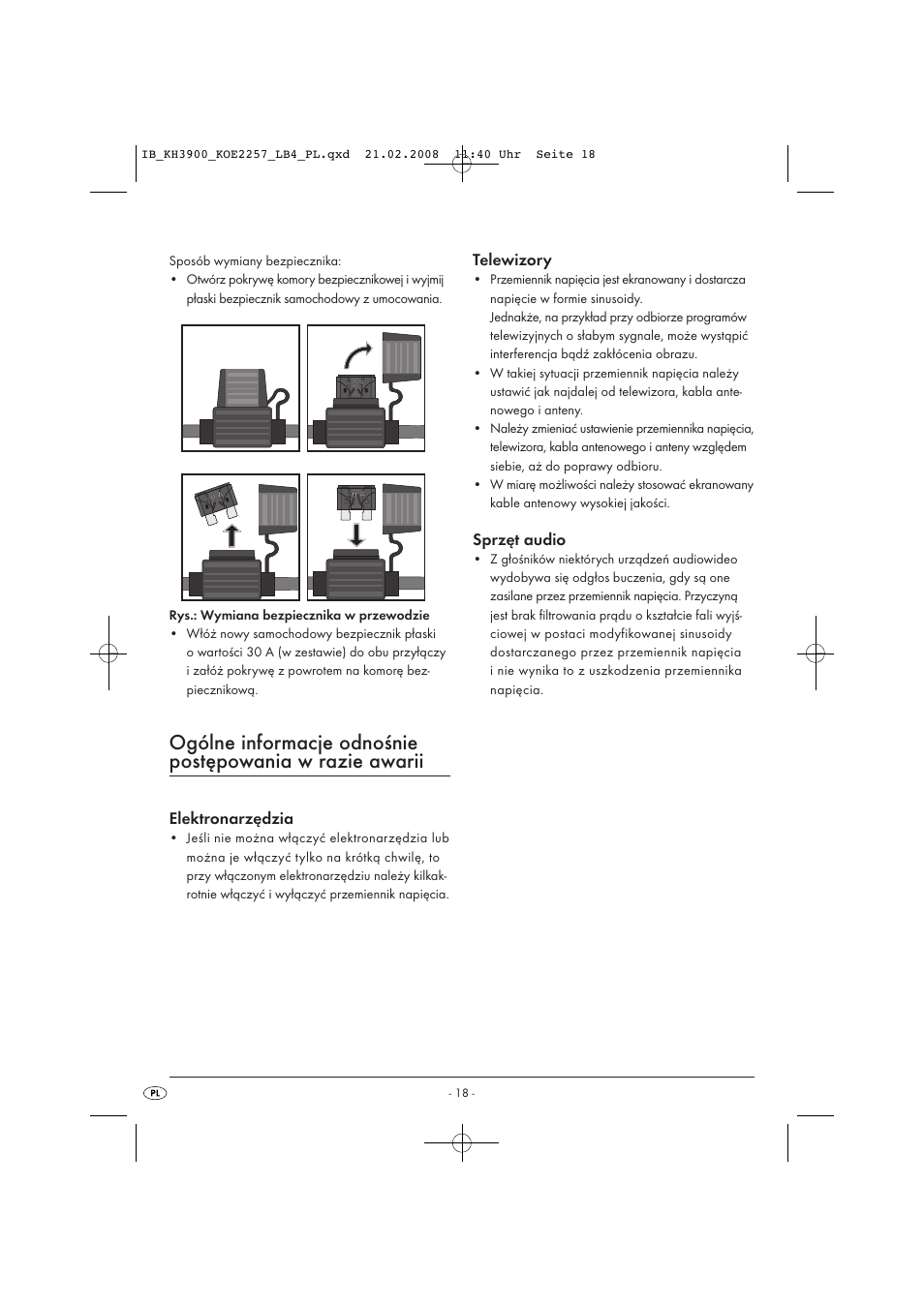 Kompernass KH 3900 User Manual | Page 20 / 62