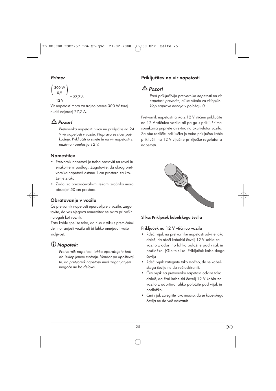 Kompernass KH 3900 User Manual | Page 27 / 62