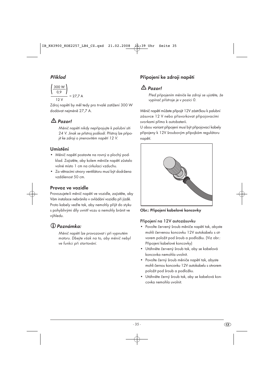 Kompernass KH 3900 User Manual | Page 37 / 62