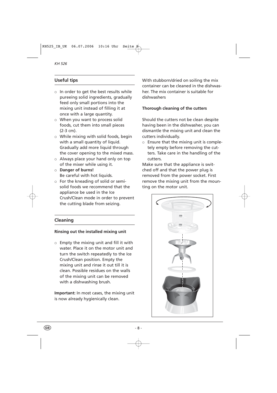 Kompernass KH 525 User Manual | Page 12 / 13