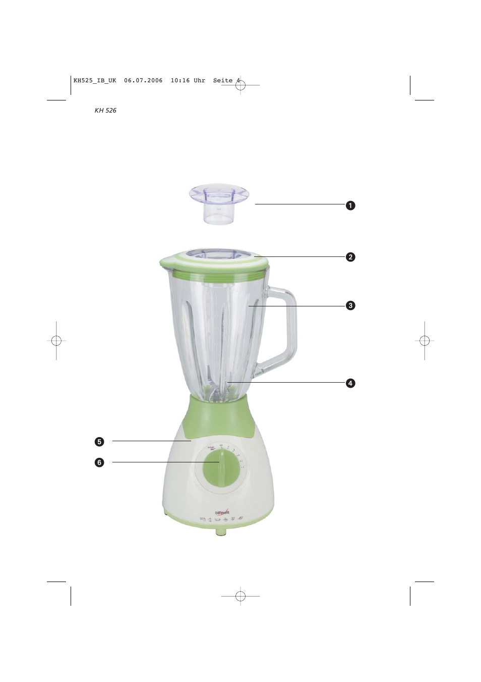 Kompernass KH 525 User Manual | Page 4 / 13