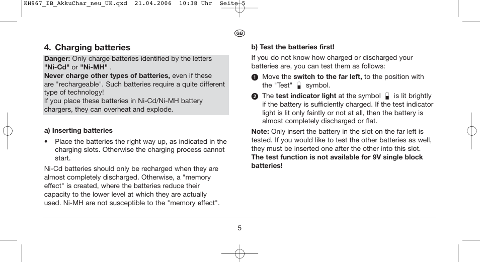 Kompernass KH 967 User Manual | Page 5 / 10