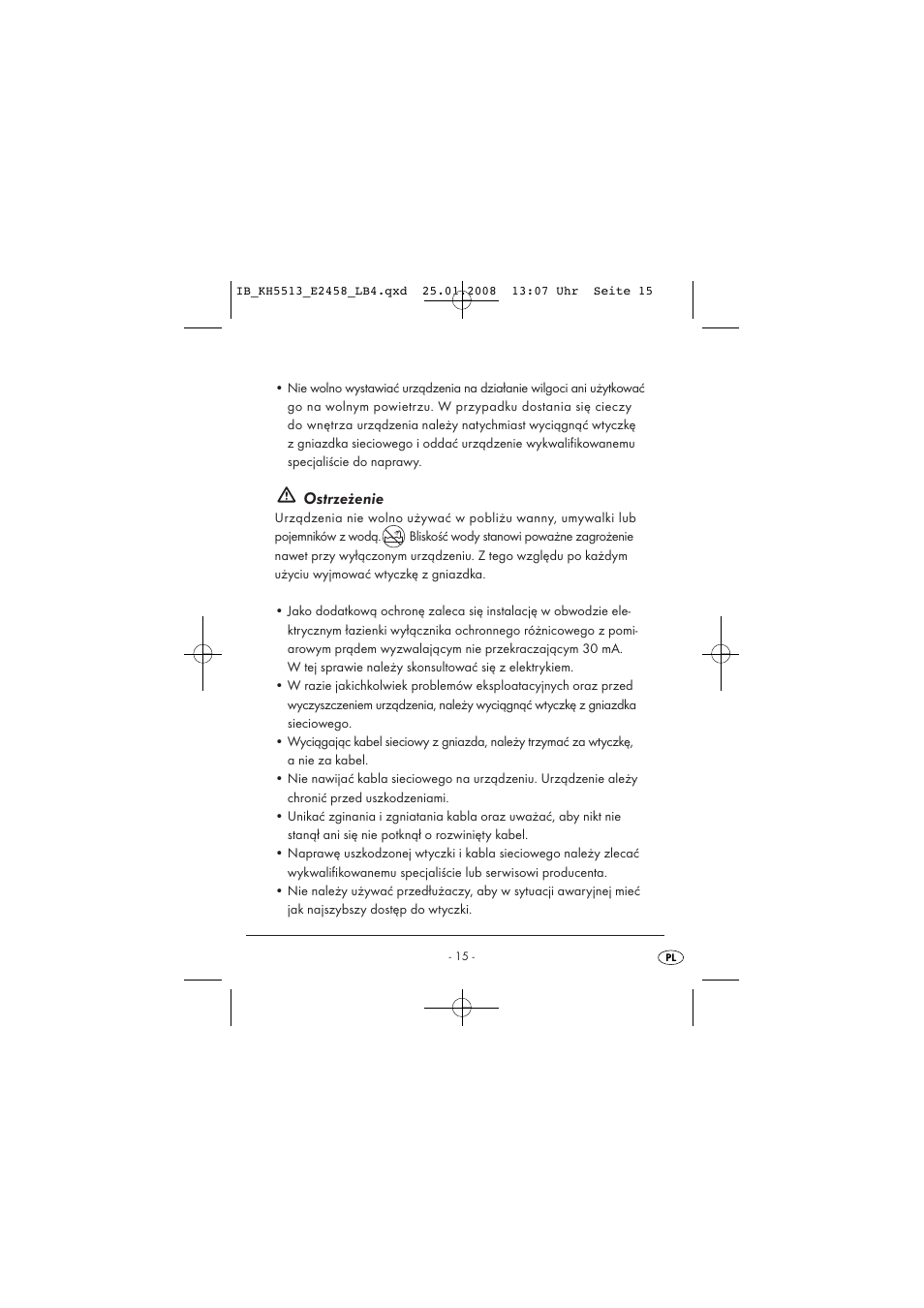 Kompernass KH 5513 User Manual | Page 17 / 90