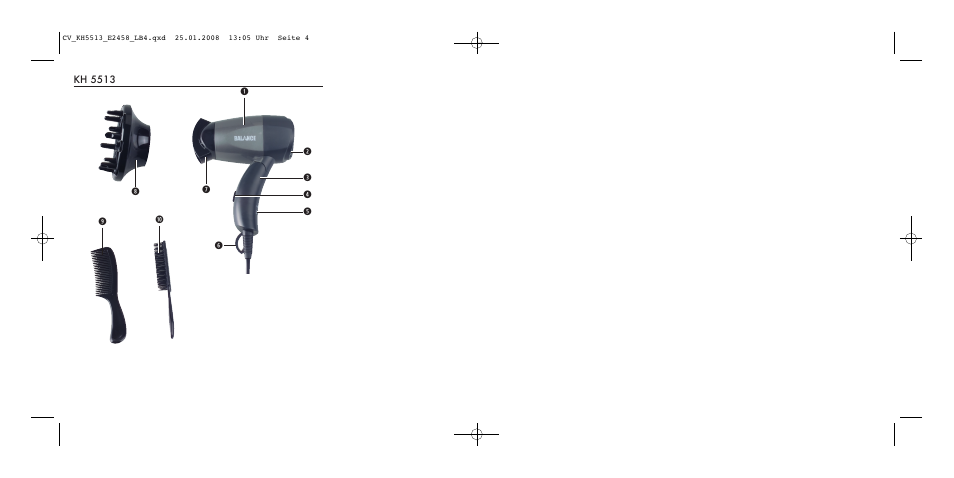 Kompernass KH 5513 User Manual | Page 2 / 90