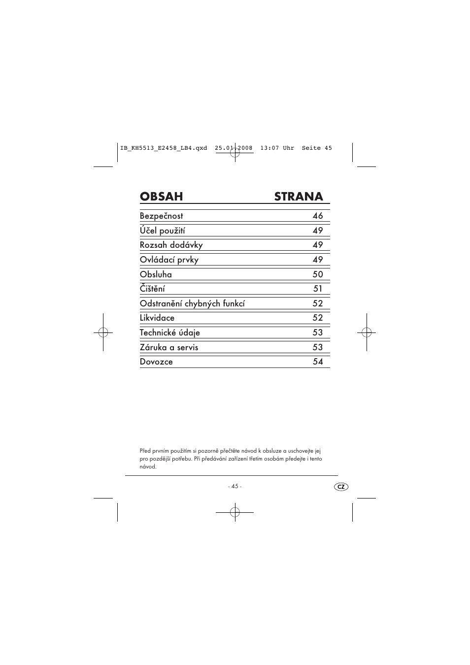 Kompernass KH 5513 User Manual | Page 47 / 90