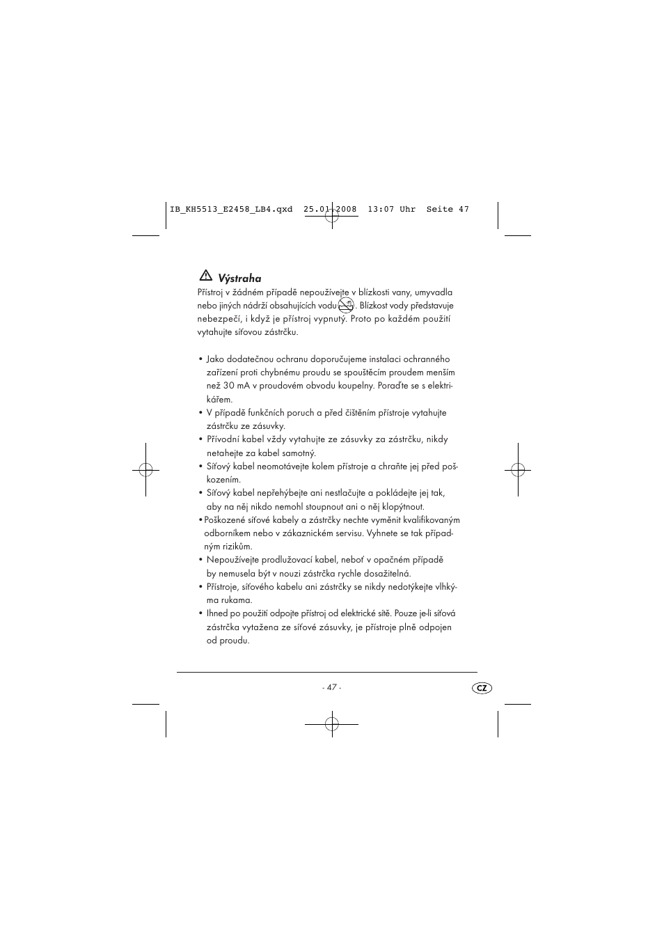 Kompernass KH 5513 User Manual | Page 49 / 90
