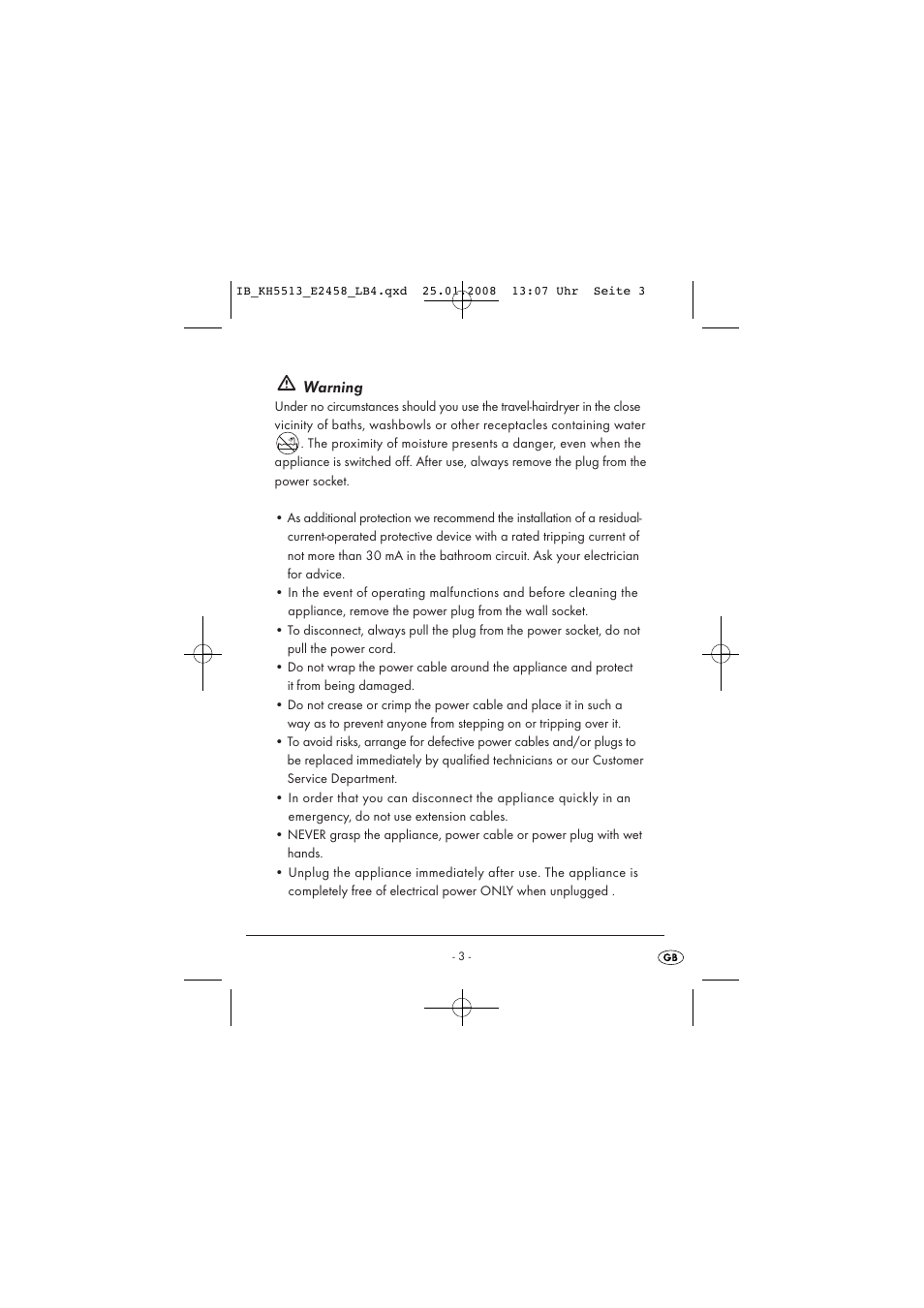 Kompernass KH 5513 User Manual | Page 5 / 90