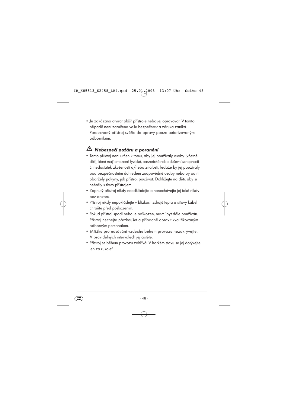 Kompernass KH 5513 User Manual | Page 50 / 90