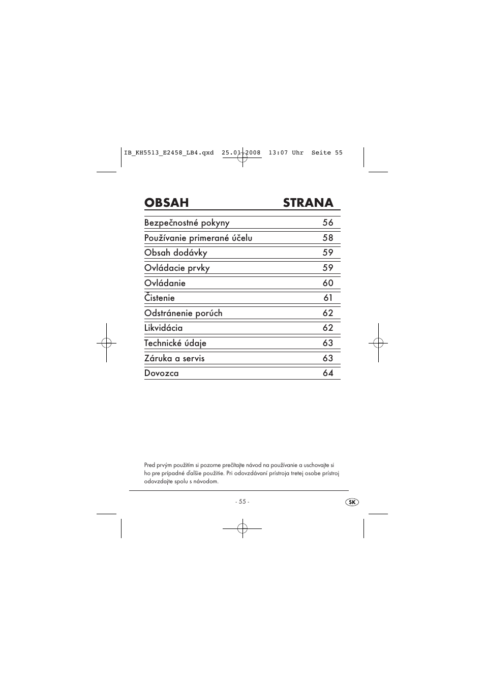 Kompernass KH 5513 User Manual | Page 57 / 90