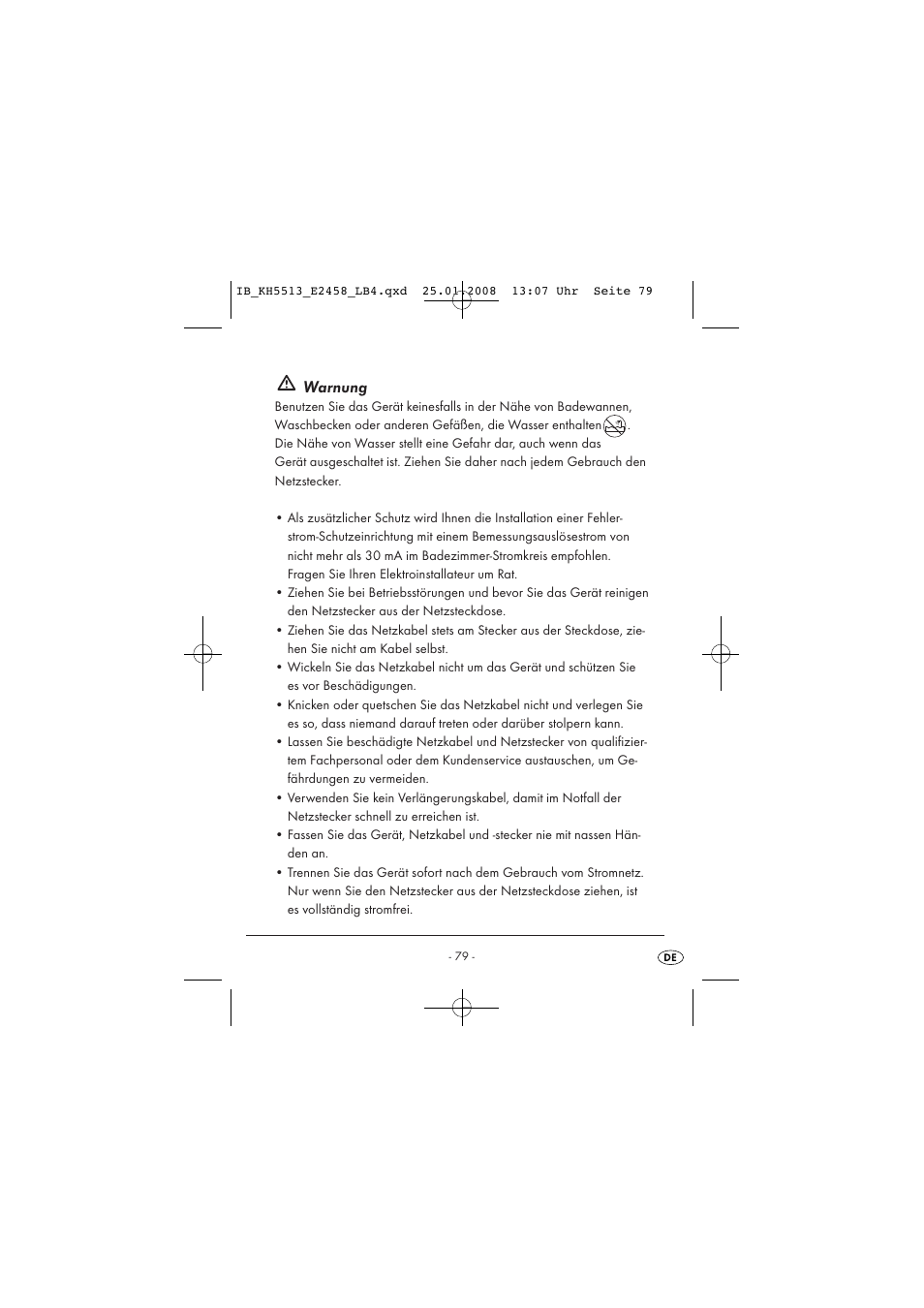 Kompernass KH 5513 User Manual | Page 81 / 90