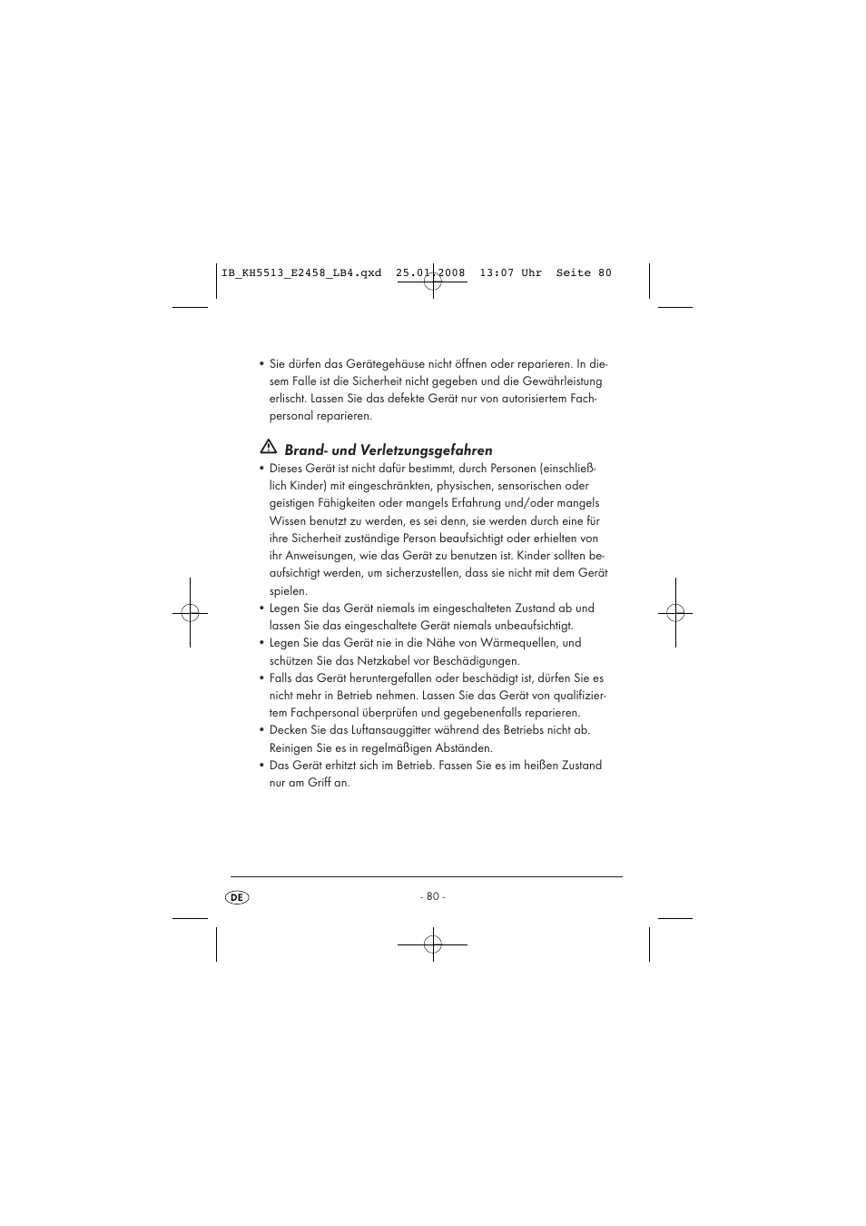 Kompernass KH 5513 User Manual | Page 82 / 90