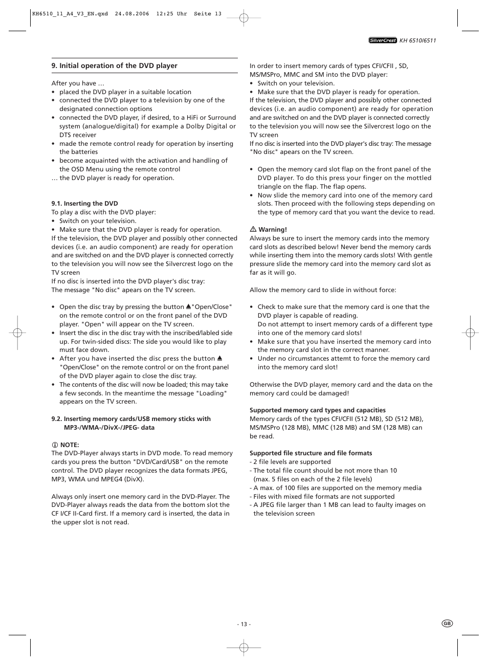 Kompernass KH 6511 User Manual | Page 15 / 30