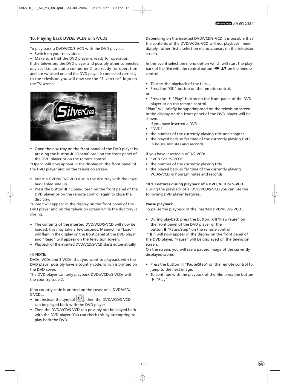 Kompernass KH 6511 User Manual | Page 17 / 30