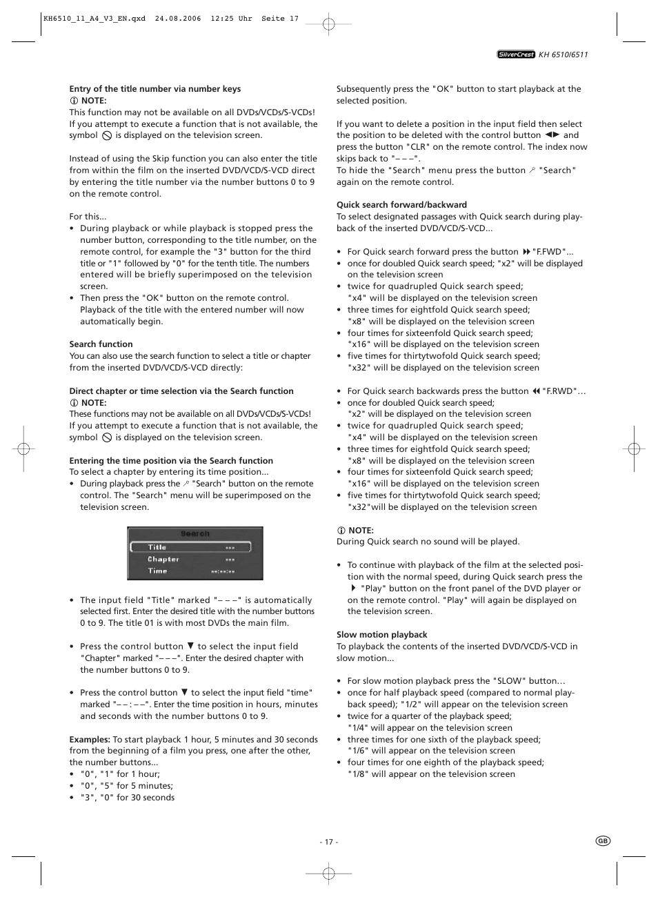 Kompernass KH 6511 User Manual | Page 19 / 30