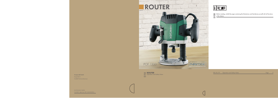 Kompernass POF1300 User Manual | 16 pages