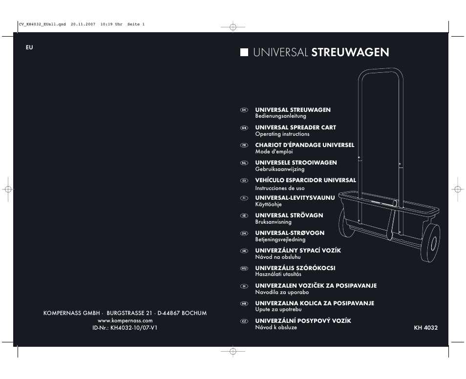 Kompernass KH 4032 User Manual | 15 pages