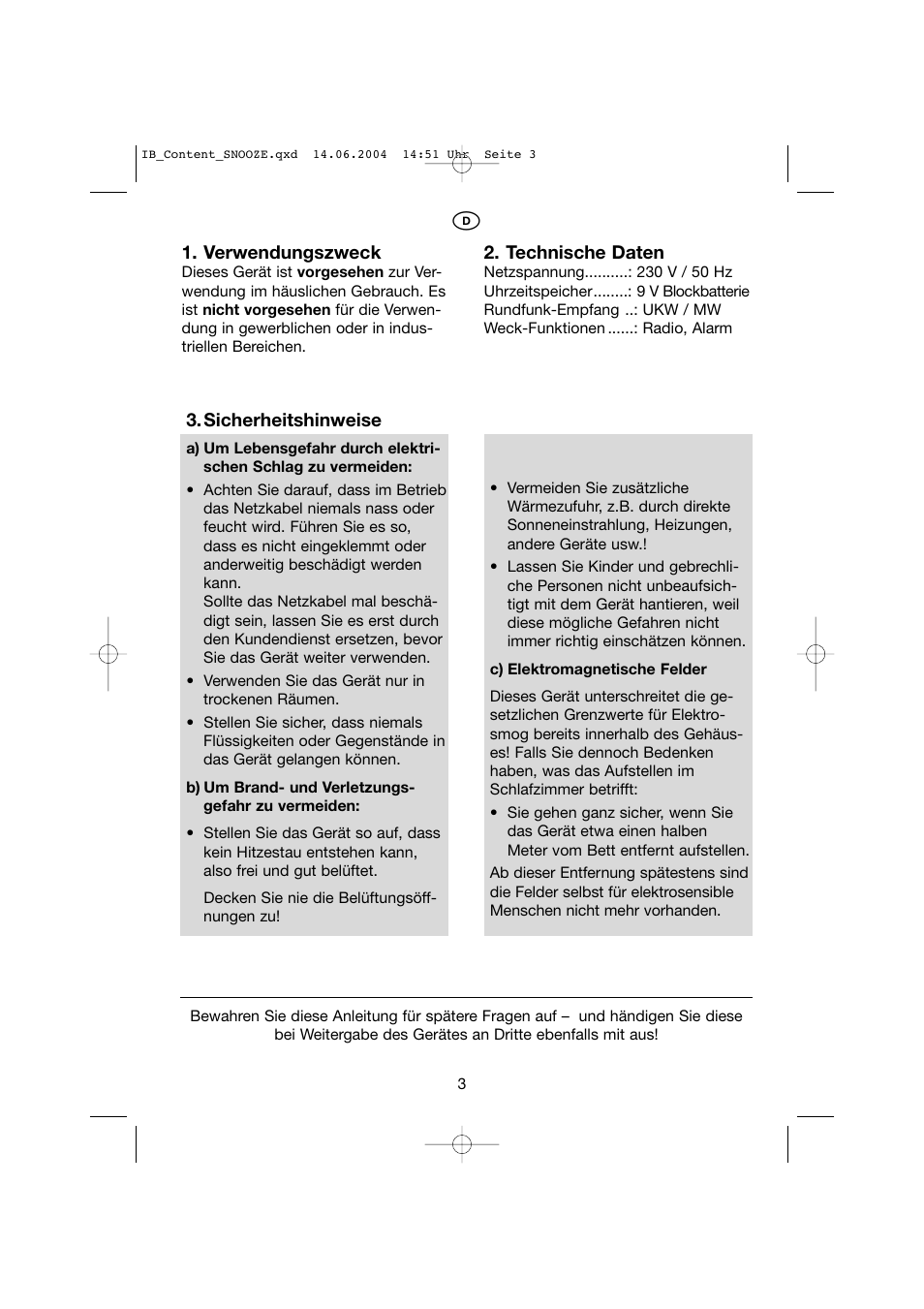 Kompernass KH 2271 User Manual | Page 7 / 51