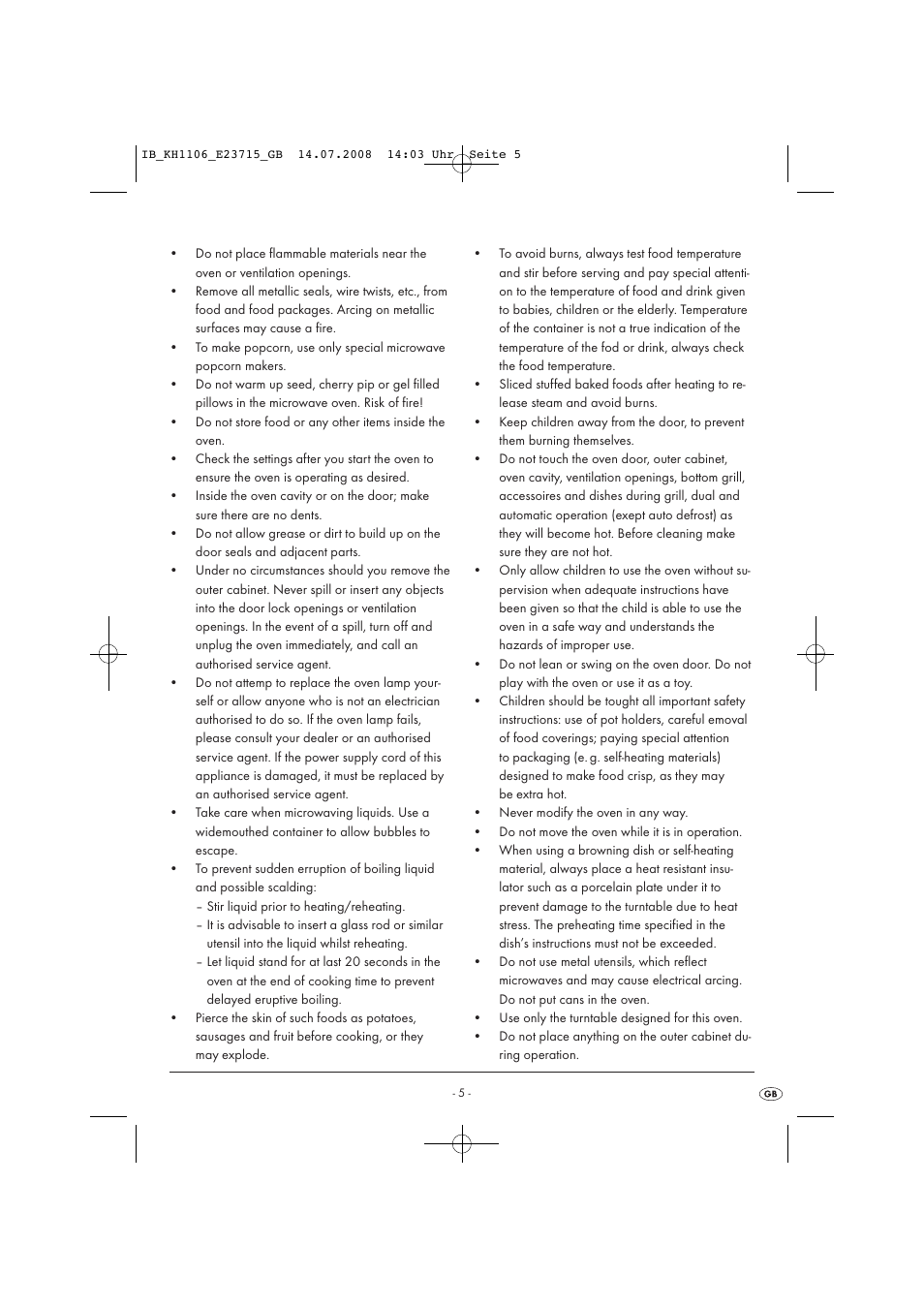 Kompernass KH 1106 User Manual | Page 7 / 34