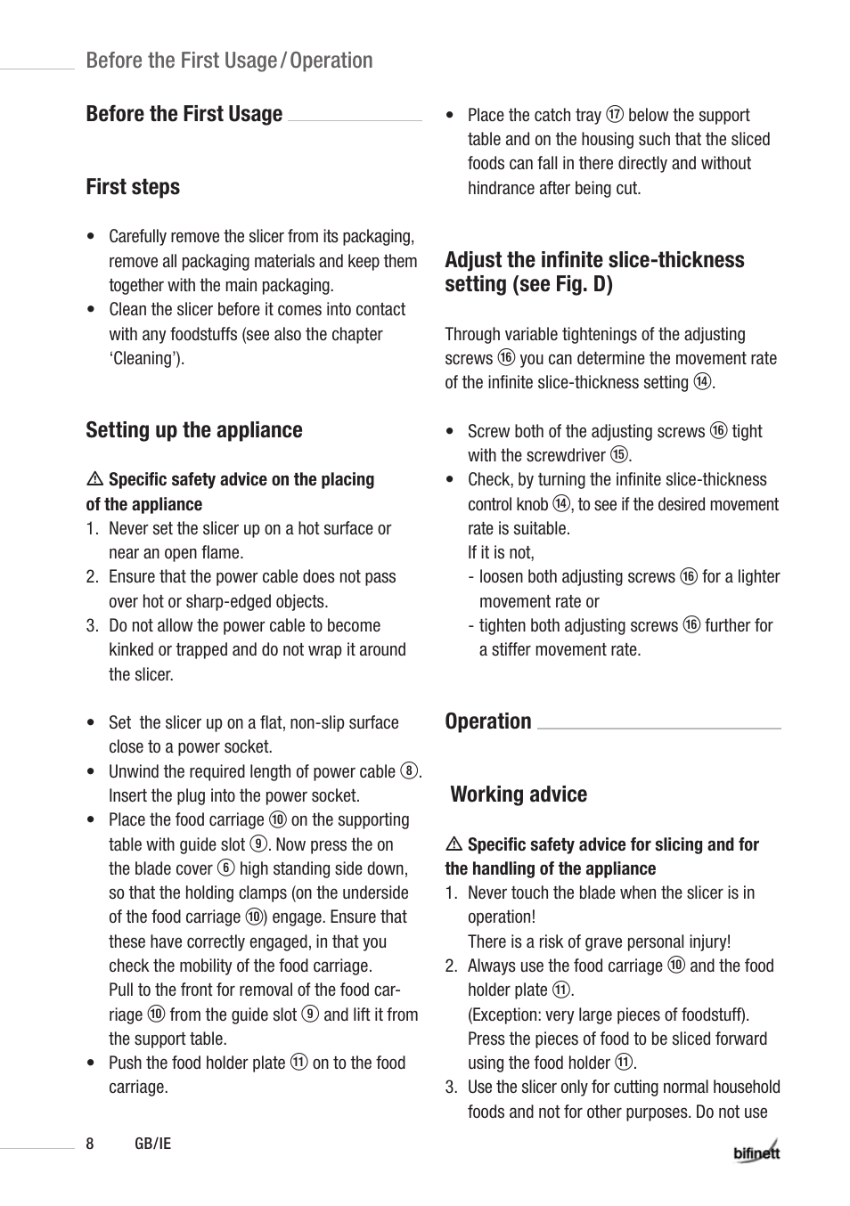 Kompernass KH 150 SE User Manual | Page 10 / 14