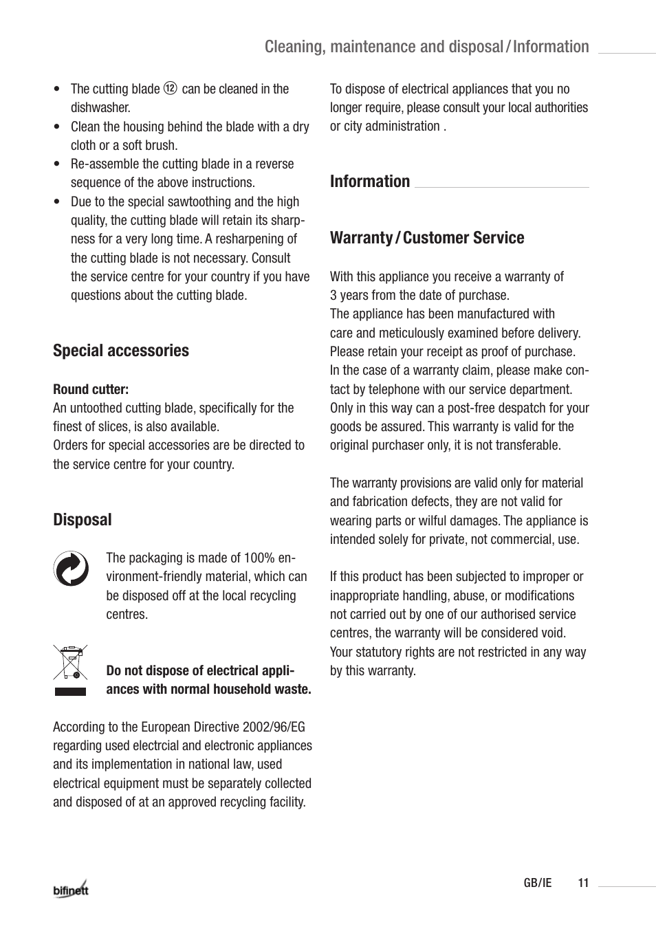 Kompernass KH 150 SE User Manual | Page 13 / 14