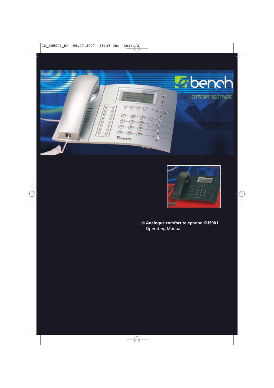 Kompernass bench KH5001 User Manual | Page 2 / 20