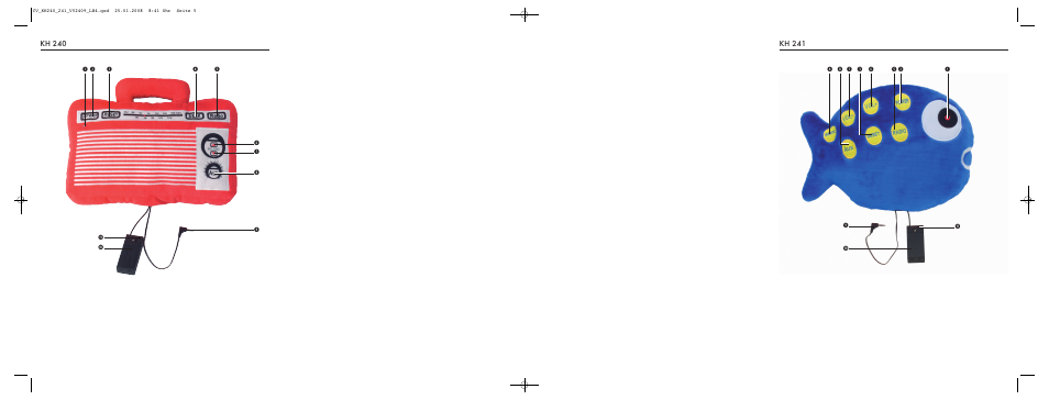Kh 240, Kh 241 | Kompernass KH 240 User Manual | Page 2 / 35