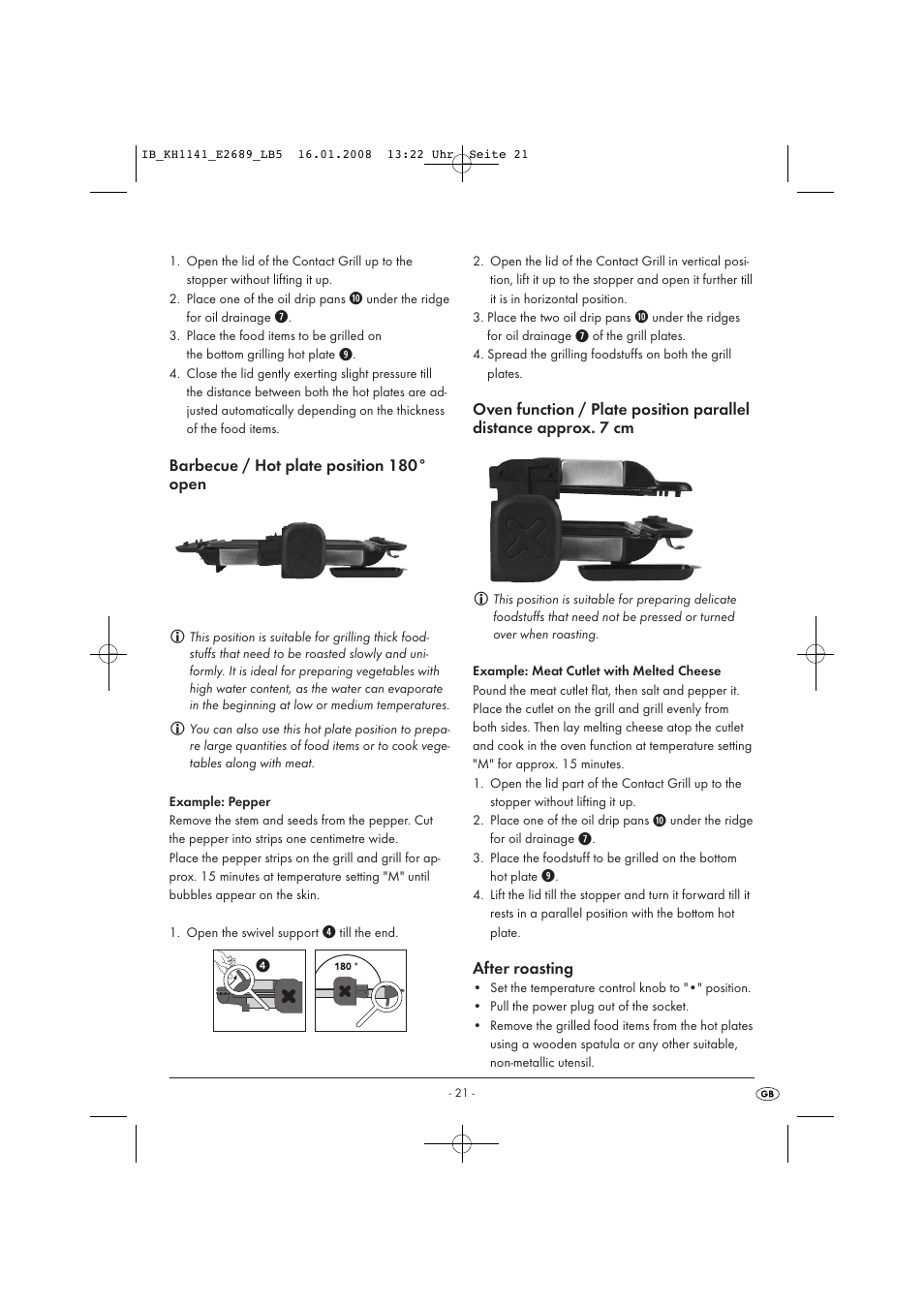 Kompernass KH 1141 User Manual | Page 23 / 34