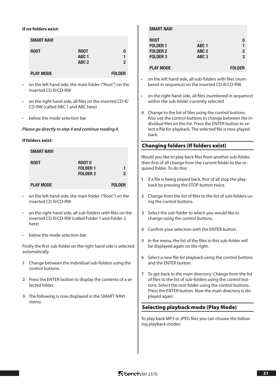 Kompernass KH 2370 User Manual | Page 31 / 38
