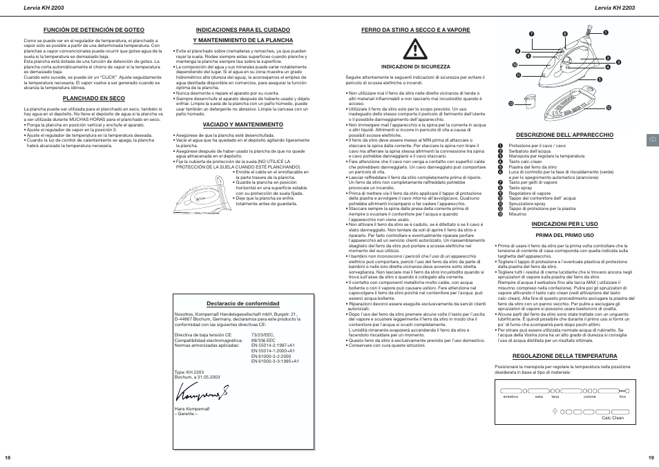 Kompernass Lervia KH 2203 User Manual | Page 10 / 21