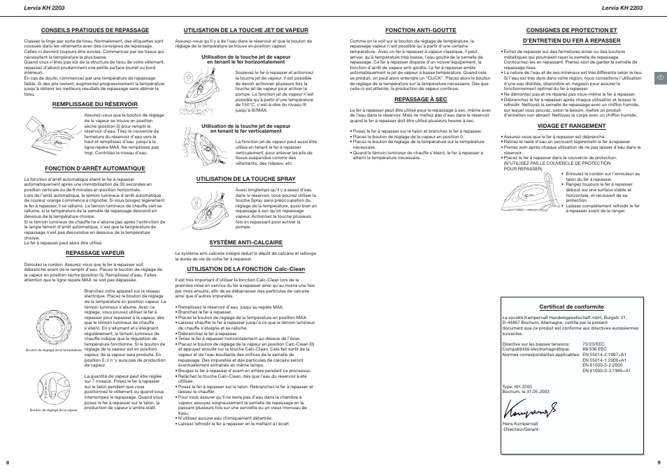 Kompernass Lervia KH 2203 User Manual | Page 5 / 21