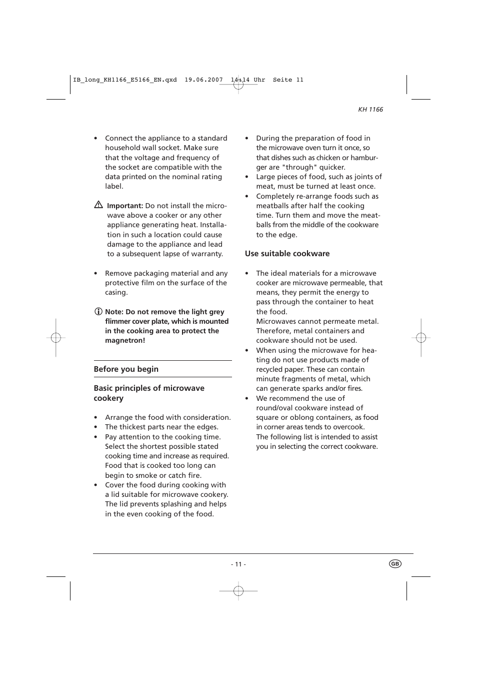 Kompernass Bifinett KH1166 User Manual | Page 13 / 39