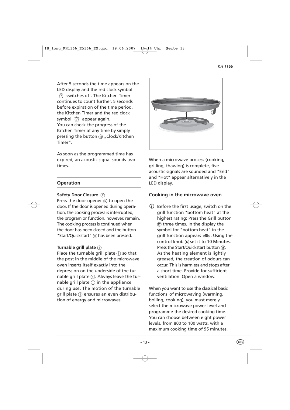 Kompernass Bifinett KH1166 User Manual | Page 15 / 39