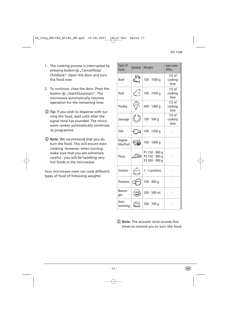 Kompernass Bifinett KH1166 User Manual | Page 19 / 39