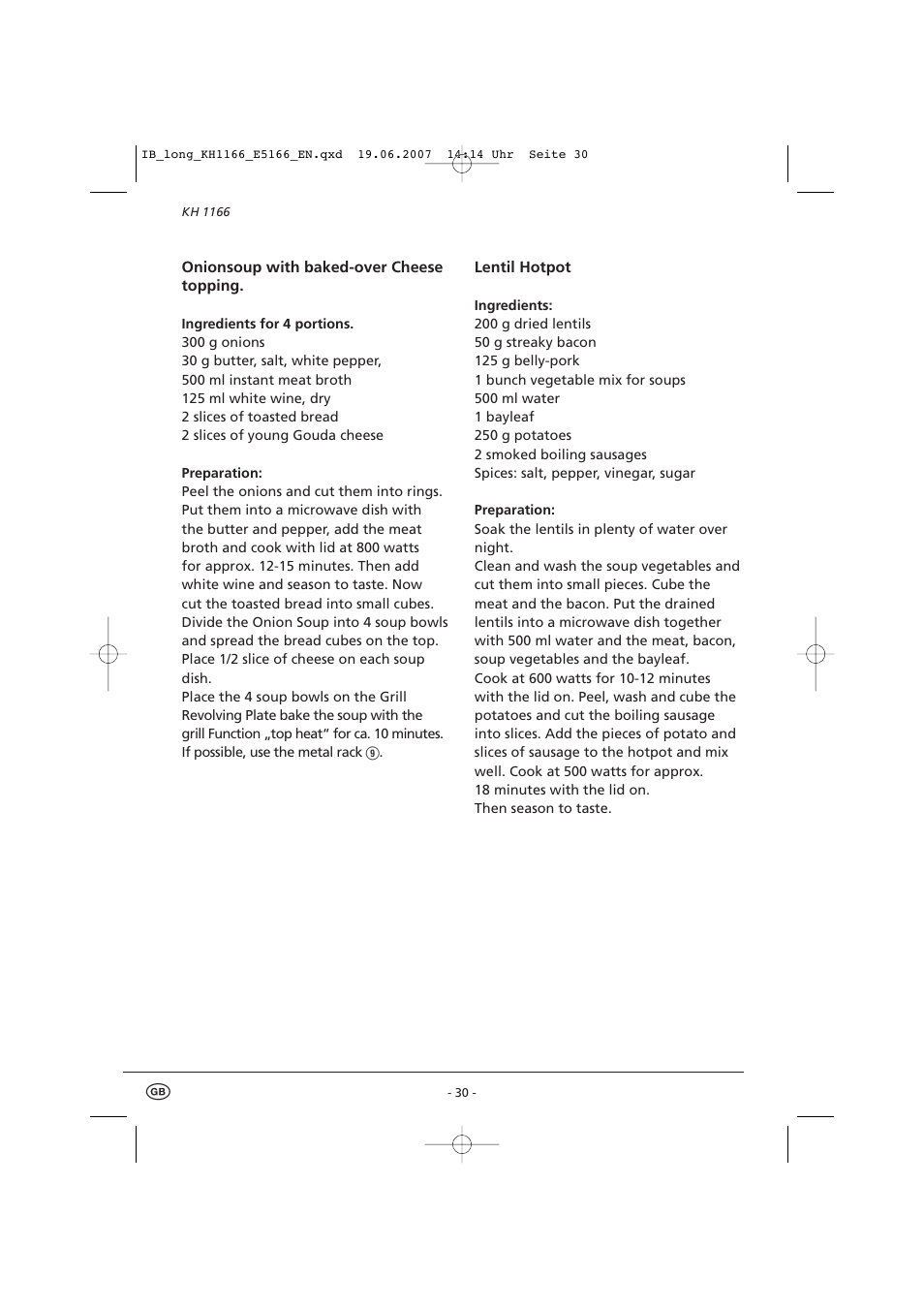 Kompernass Bifinett KH1166 User Manual | Page 32 / 39
