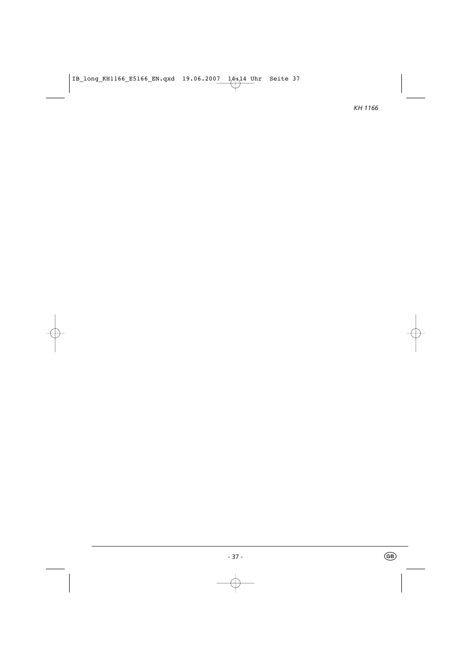 Kompernass Bifinett KH1166 User Manual | Page 39 / 39
