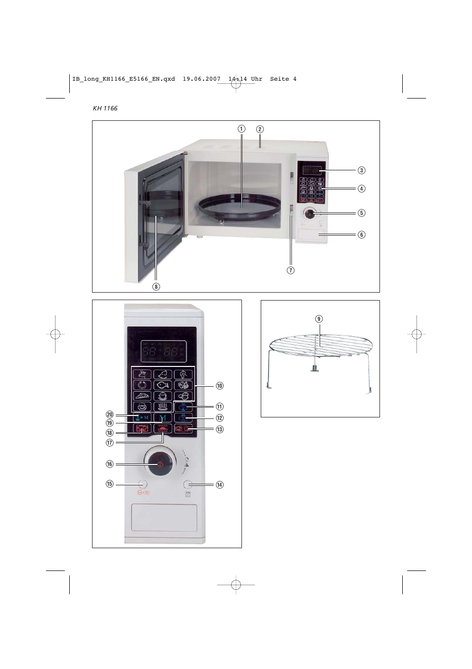 Kompernass Bifinett KH1166 User Manual | Page 4 / 39