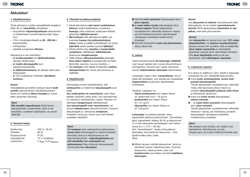 Akkulaturi | Kompernass T5 User Manual | Page 15 / 20