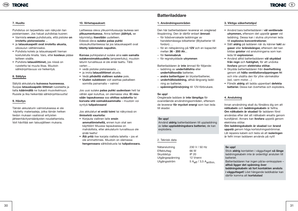 Batteriladdare | Kompernass T5 User Manual | Page 16 / 20